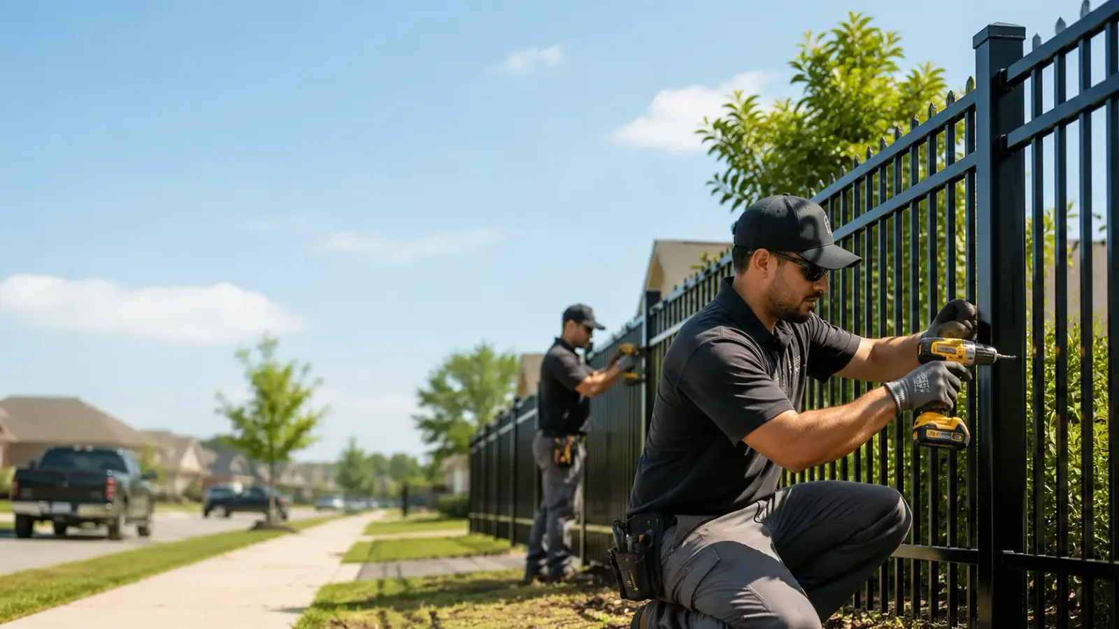 Metal Fence Installation in Millville, MA